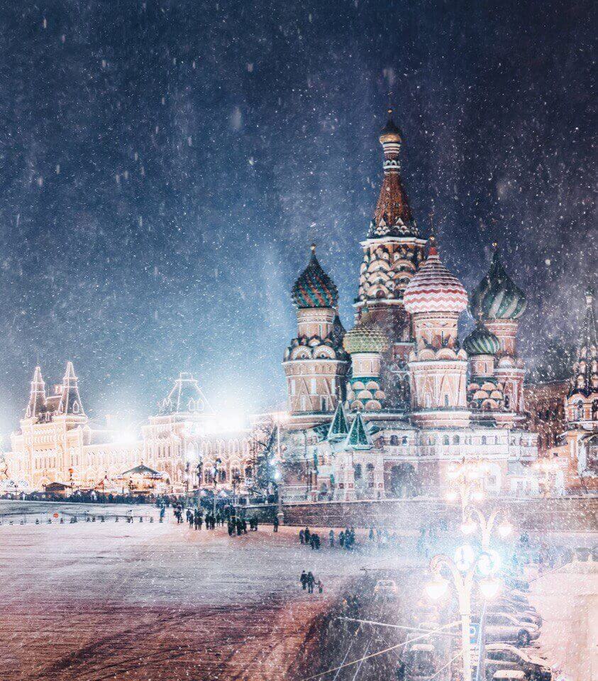 Фотограф Кристина Макеева, снимает сказочную, зимнюю Москву