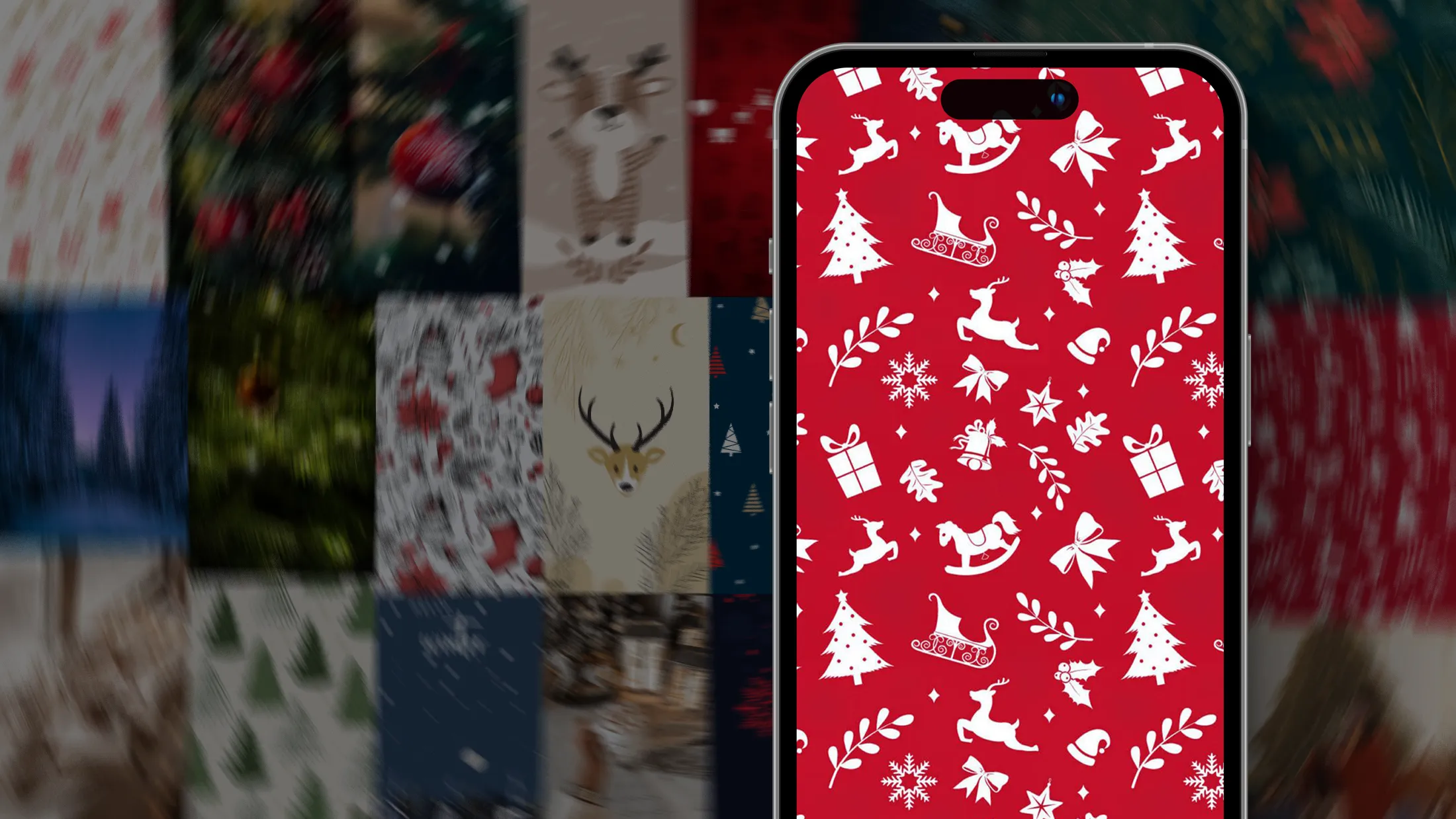 50+ новогодних обоев для iPhone, чтобы создать праздничное настроение