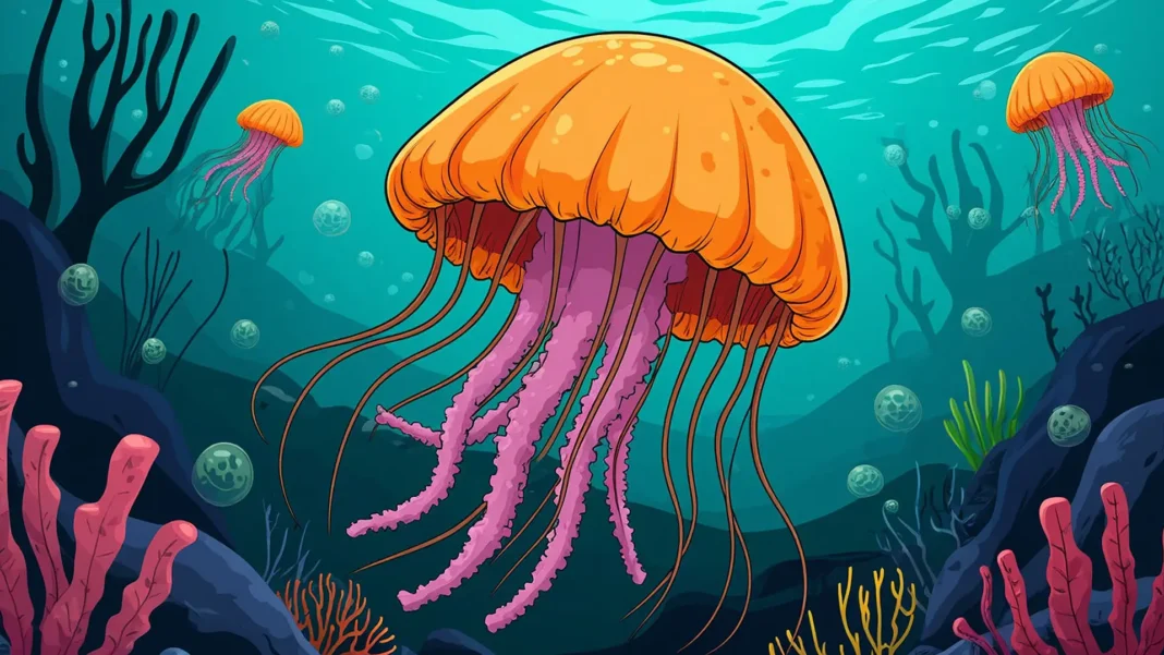 Бессмертная медуза turritopsis nutricula